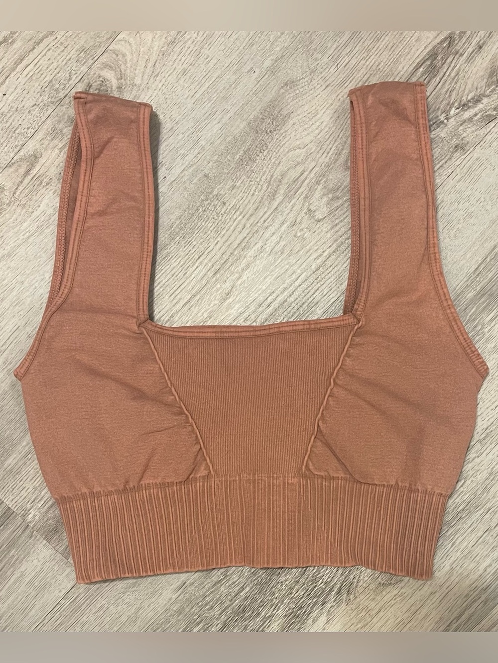 Free People Movement Good yKarma Square Neck Crop Top Size XS/S NWOT $48 - Picture 9 of 9